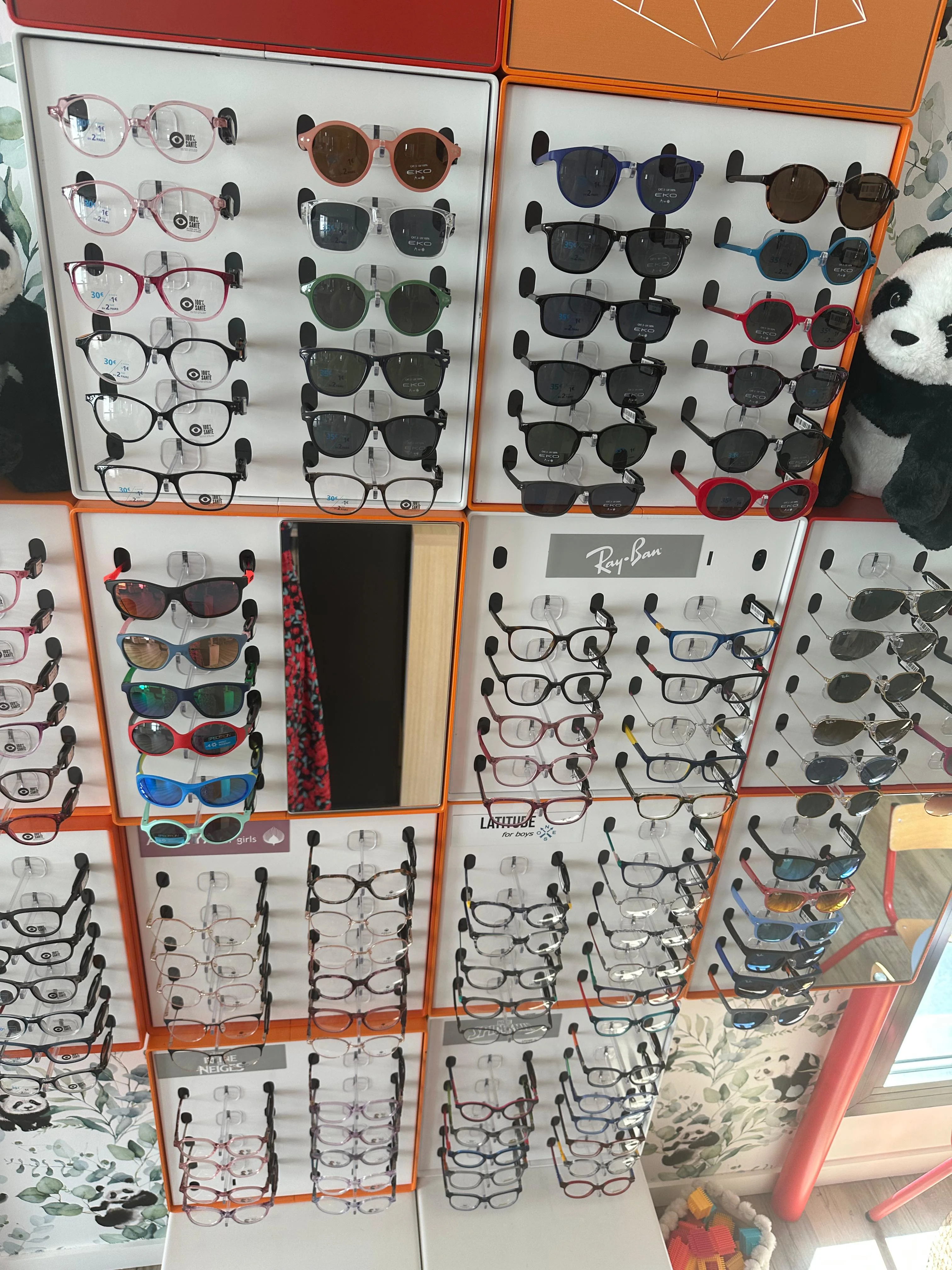 Lunettes pour enfants chez Le Regard de Saint Julien